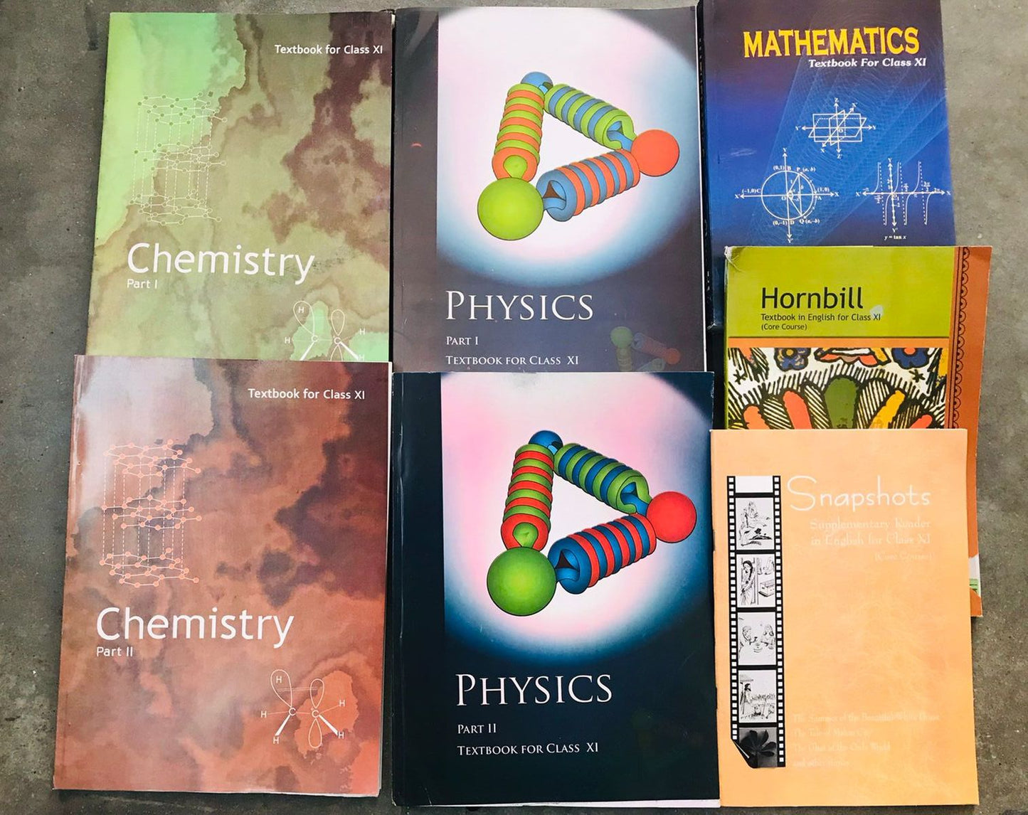 Grade 11 PCM NCERT Textbook Set