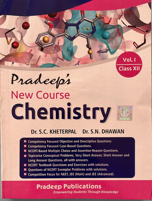 Chemistry Pradeep's New Course Class 12