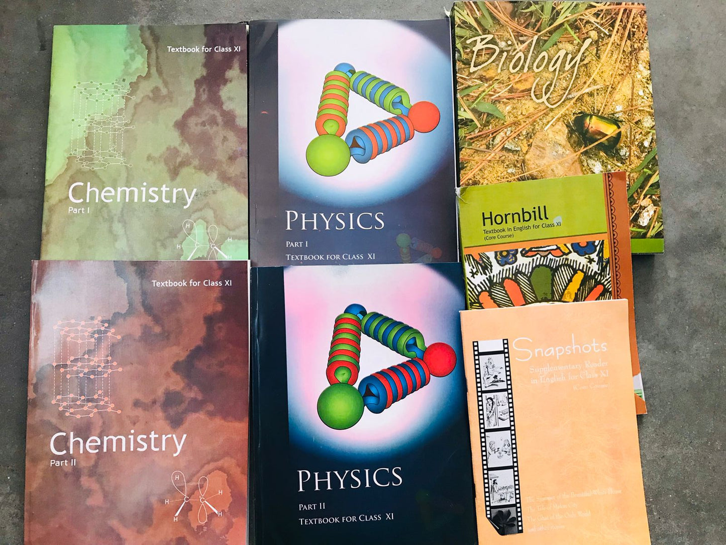 Grade 11 PCB NCERT Textbook Set